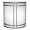 Access Lighting Artemis, 2 Light Outdoor LED Wall Mount, Satin Finish, Opal Glass 20362LEDDLP-SAT/OPL - alternate 2